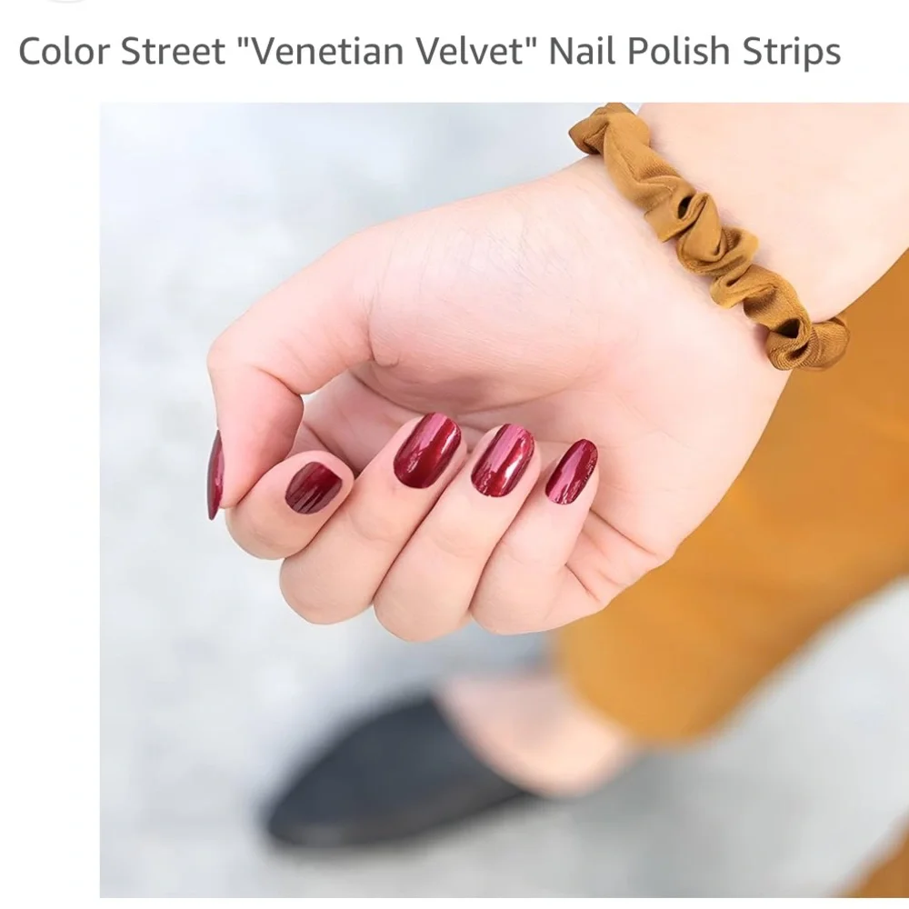 Color Street Nail Strips Venetian Velvet